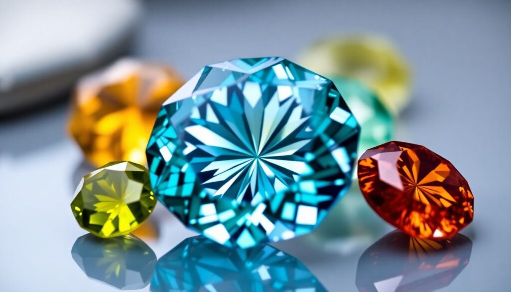 Инвестиции в драгоценные камни. - иллюстрация