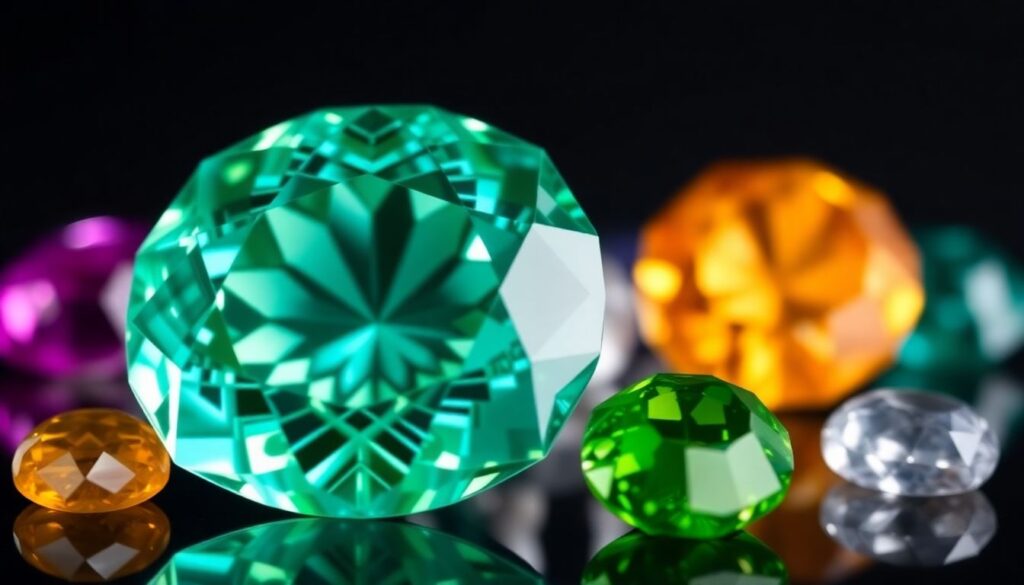 Инвестиции в драгоценные камни. - иллюстрация