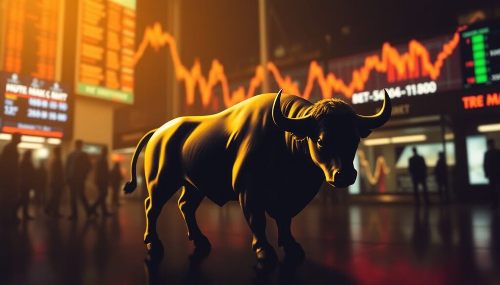 Что такое бычий и медвежий рынок. - иллюстрация