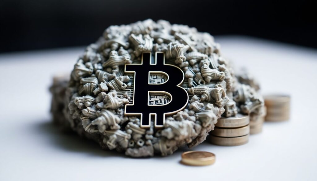 Криптовалюта для чайников: что такое биткоин и как он работает. - иллюстрация