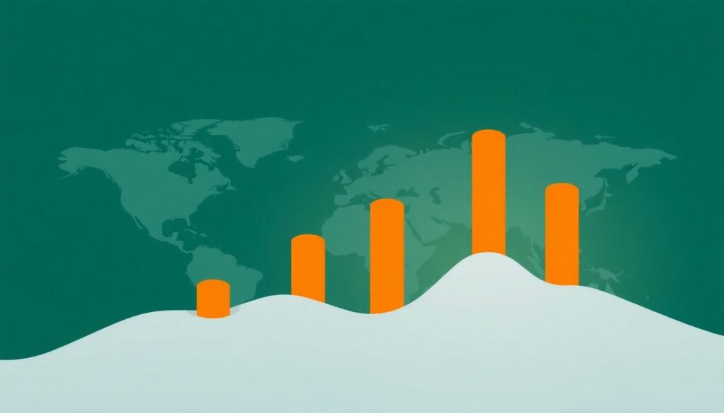 Инвестиции в развивающиеся рынки: потенциал и риски. - иллюстрация