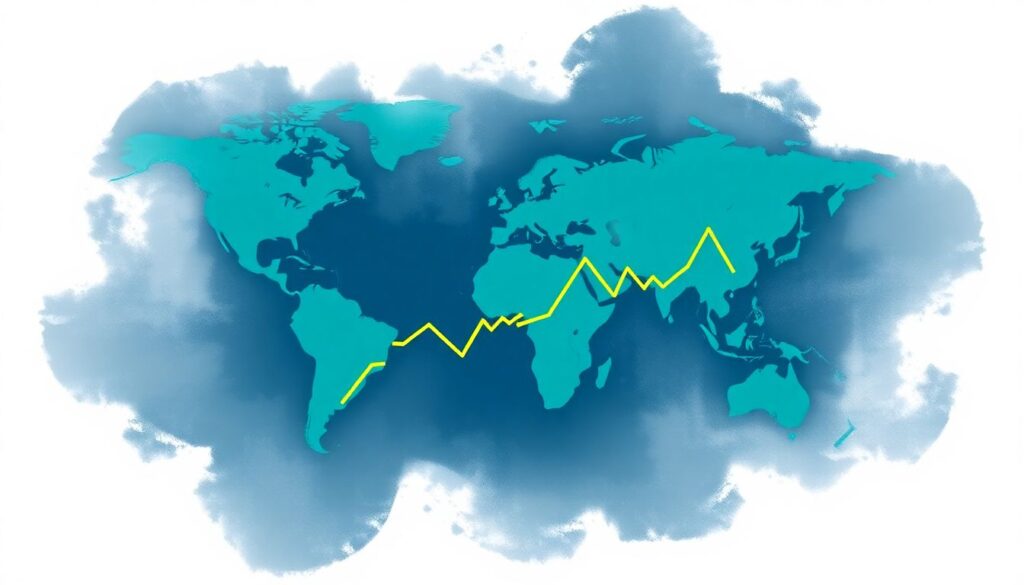 Что такое коррекция и обвал на фондовом рынке. - иллюстрация
