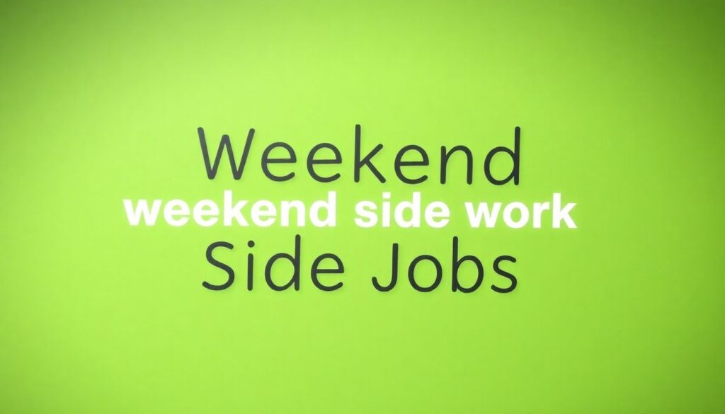 Как найти подработку на выходные. - иллюстрация