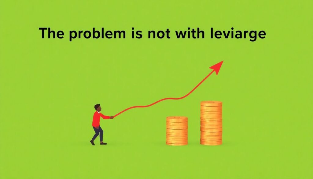 Что такое кредитное плечо и почему оно опасно для новичков. - иллюстрация