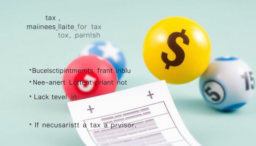 Налоги при выигрыше в лотерею. - иллюстрация