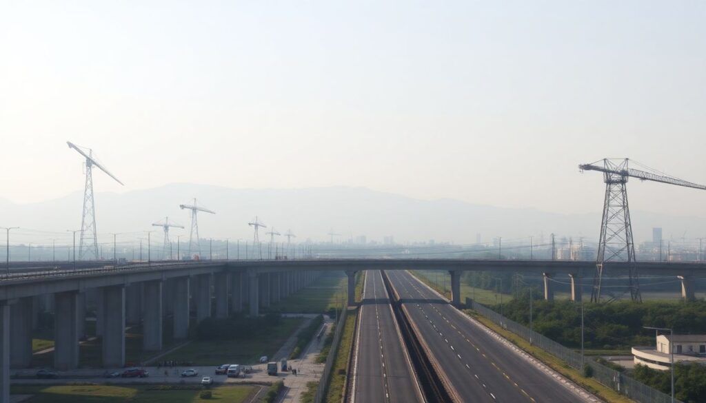 Инвестиции в инфраструктурные проекты. - иллюстрация