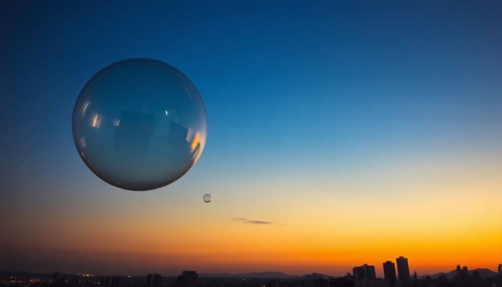 Что такое финансовый пузырь и как его распознать. - иллюстрация