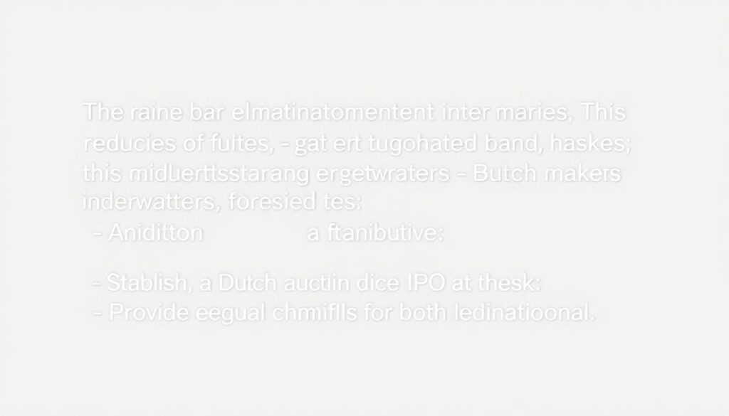 Что такое голландский аукцион в IPO. - иллюстрация