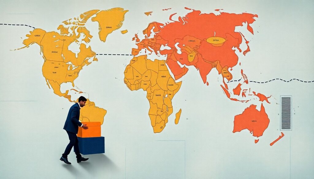 Финансовая сторона переезда в другой город или страну. - иллюстрация