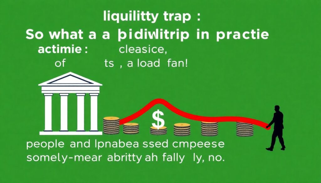 Что такое ловушка ликвидности. - иллюстрация