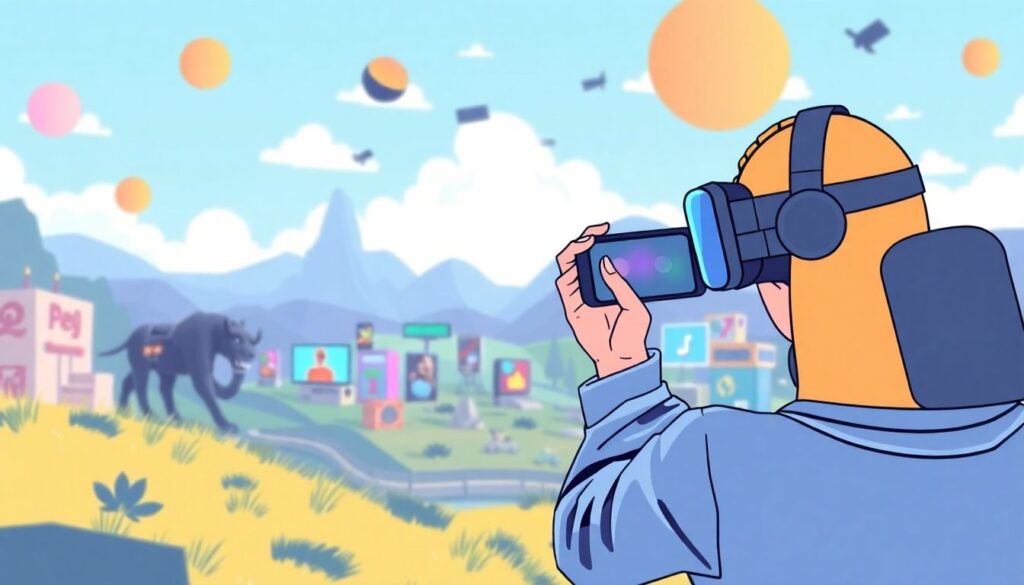 Инвестиции в акции компаний, производящих видеоигры. - иллюстрация