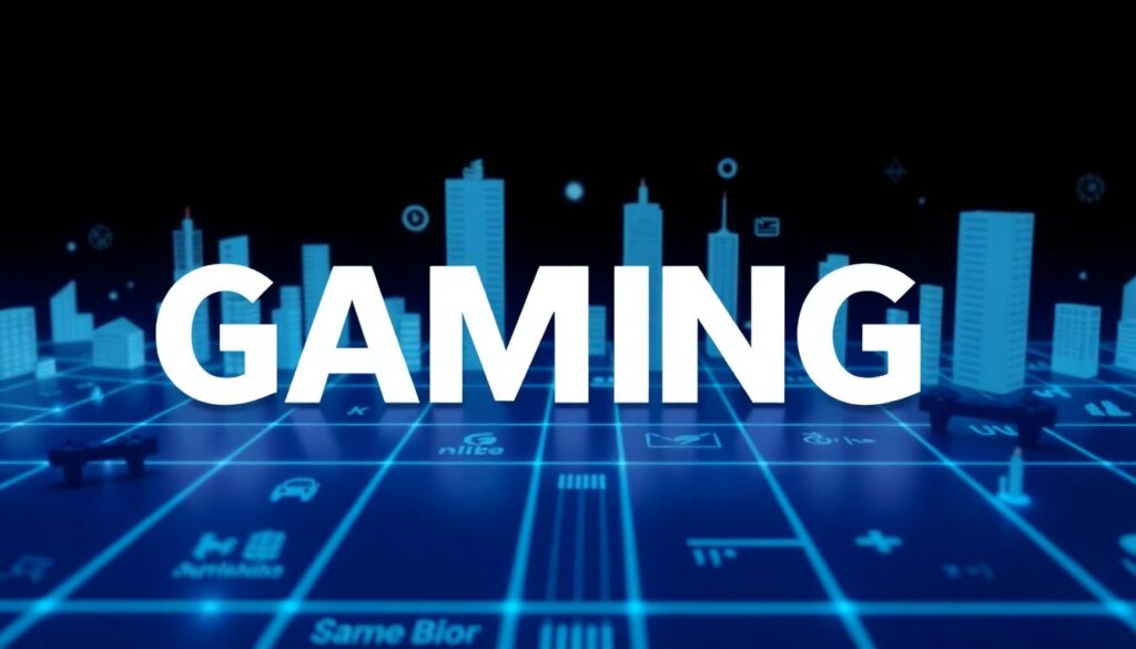 Инвестиции в акции компаний, производящих видеоигры. - иллюстрация