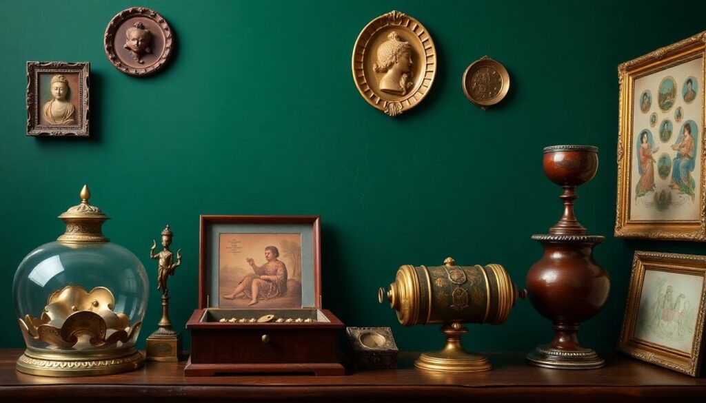 Инвестиции в предметы коллекционирования (марки, монеты). - иллюстрация