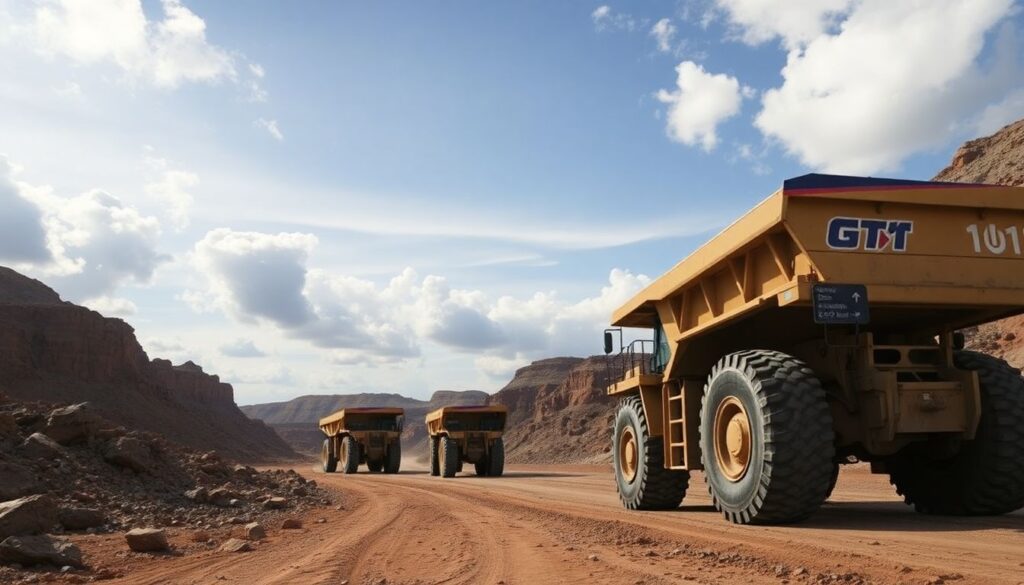 Инвестиции в акции компаний горнодобывающей промышленности. - иллюстрация