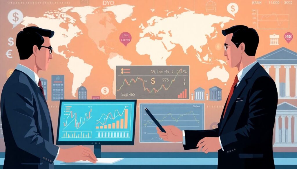 Что такое валютный своп. - иллюстрация