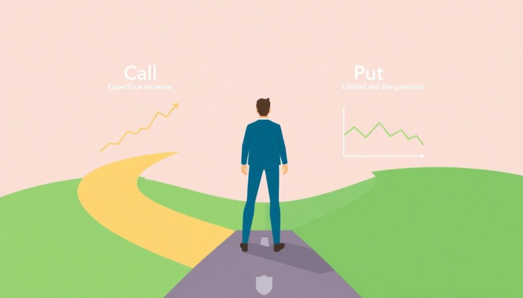 Что такое опцион колл и опцион пут. - иллюстрация