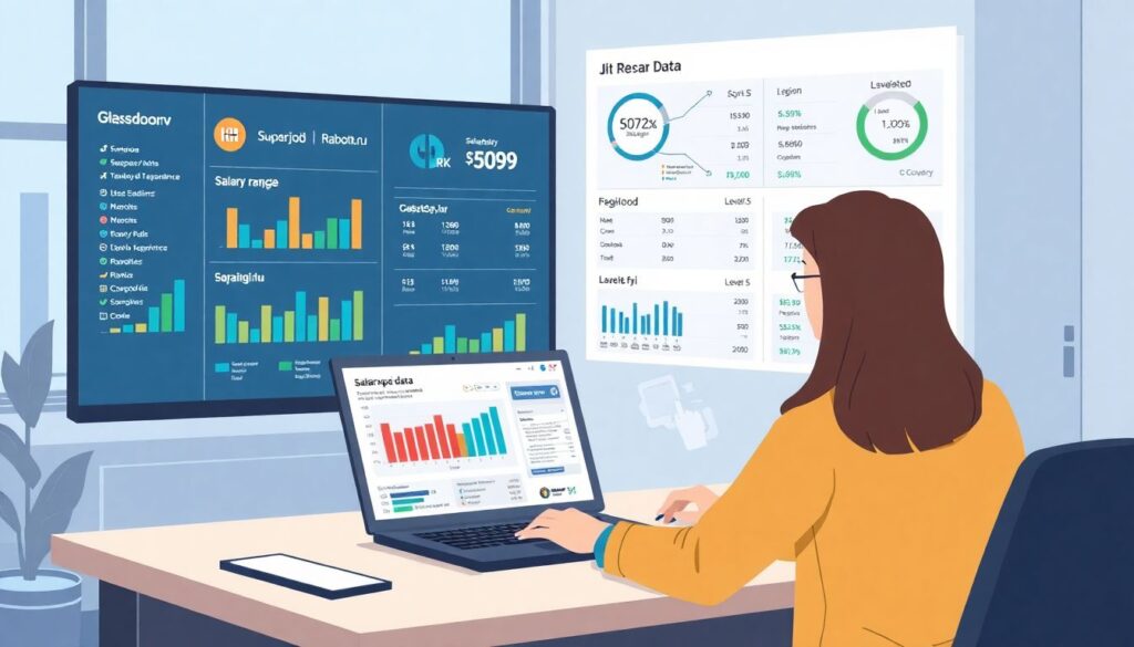 Как вести переговоры о зарплате при устройстве на новую работу. - иллюстрация