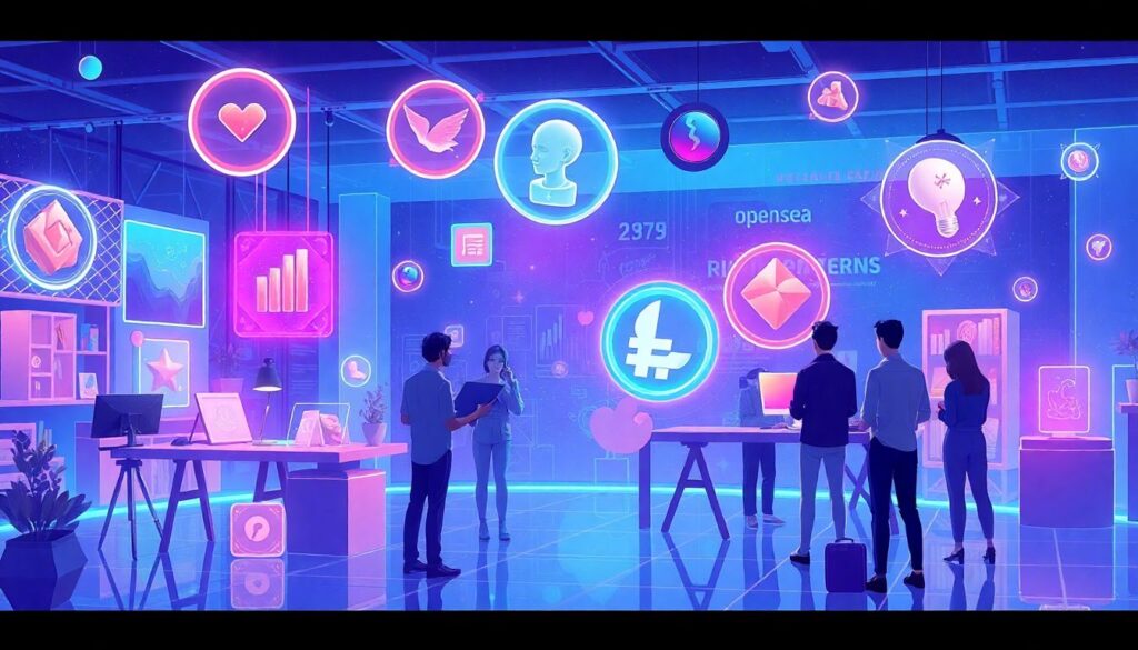 Как заработать на создании и продаже NFT-арта. - иллюстрация