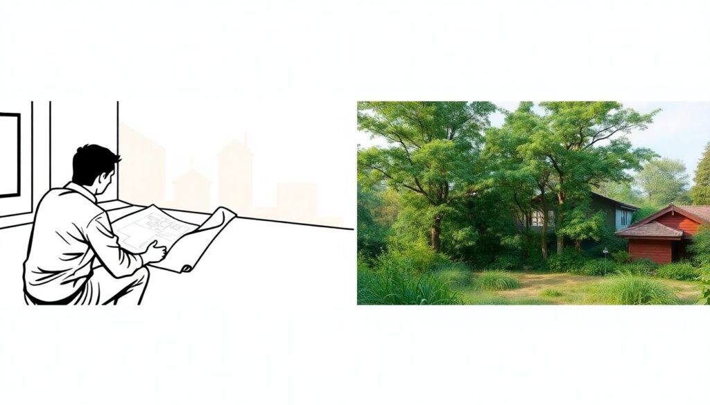 Как заработать на услугах по ландшафтному дизайну. - иллюстрация