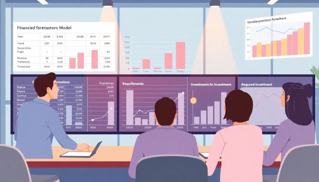 Как составить финансовую модель для стартапа. - иллюстрация