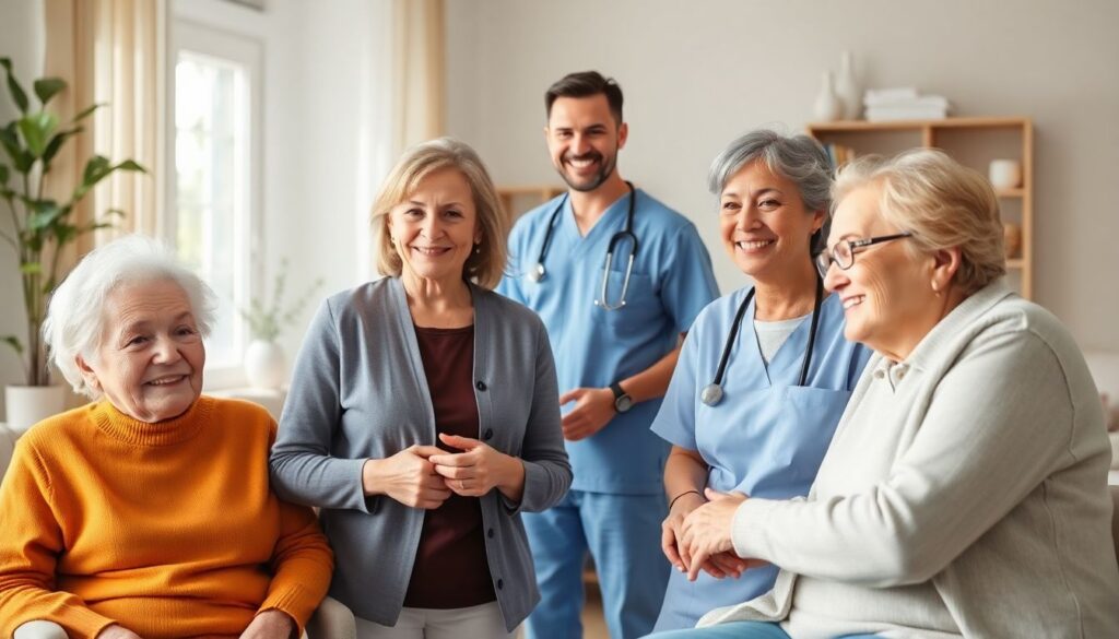 Как заработать на услугах по уходу за пожилыми людьми. - иллюстрация