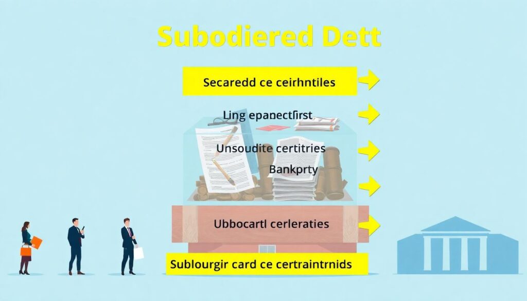 Что такое субординированный кредит. - иллюстрация