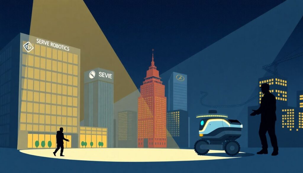 Инвестиции в акции компаний, занимающихся доставкой еды. - иллюстрация