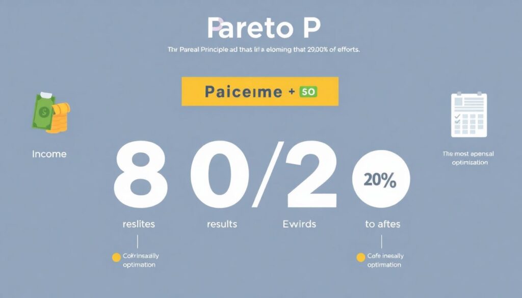 Что такое принцип Парето (80/20) в личных финансах. - иллюстрация