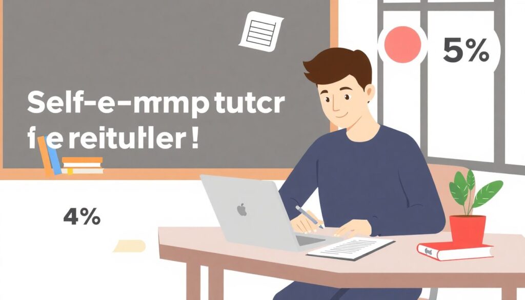 Налоги для репетиторов. - иллюстрация