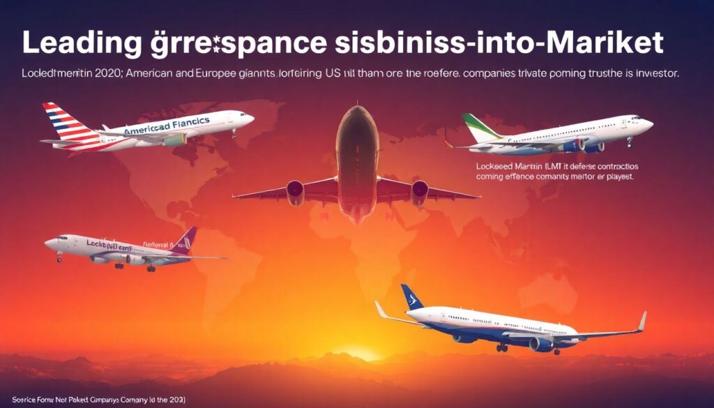 Инвестиции в акции аэрокосмической отрасли. - иллюстрация