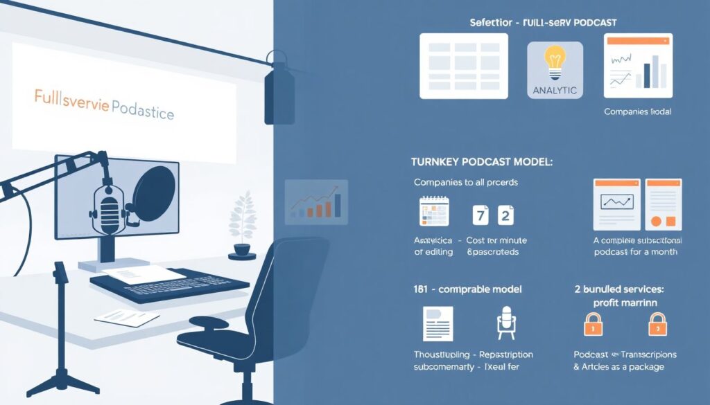 Как заработать на услугах по созданию и ведению подкастов для компаний. - иллюстрация