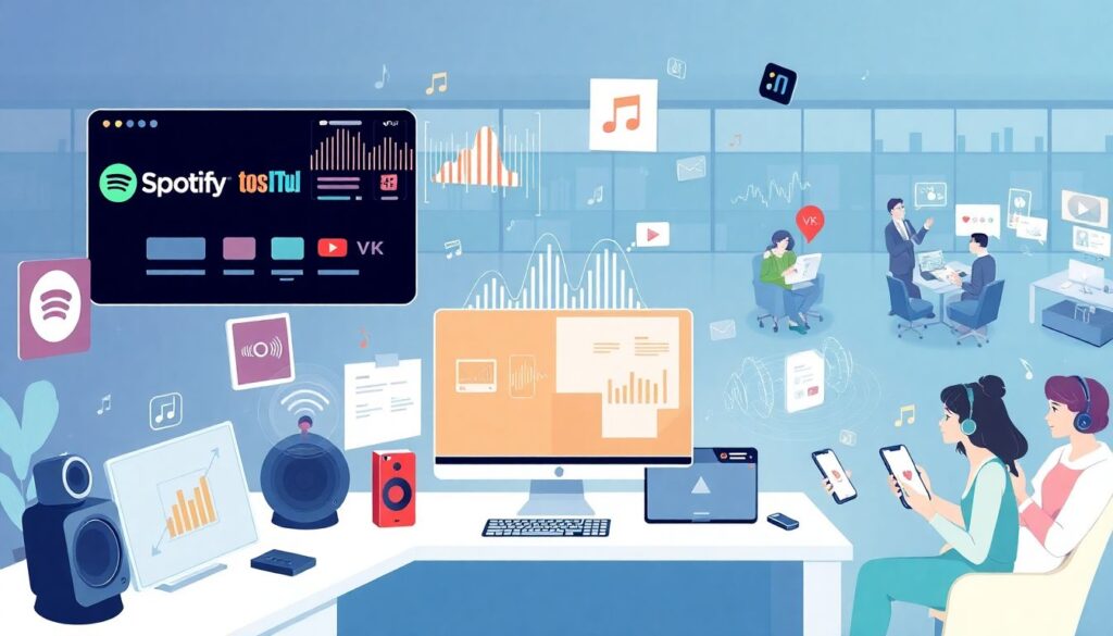 Как заработать на услугах по созданию и ведению подкастов для компаний. - иллюстрация