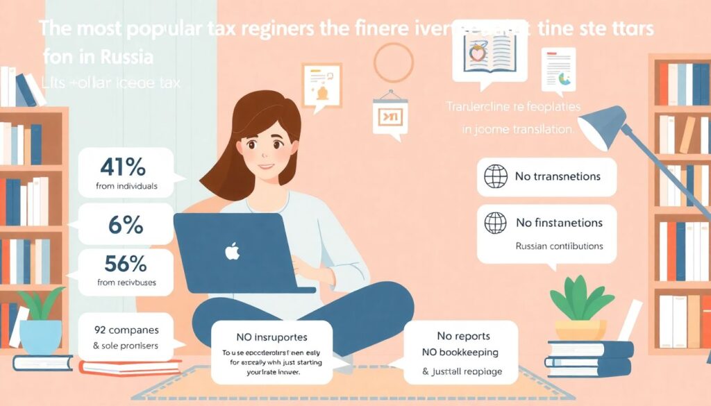 Налоги для переводчиков. - иллюстрация