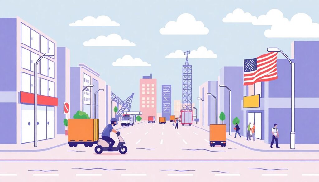 Инвестиции в акции компаний, занимающихся логистикой последней мили. - иллюстрация