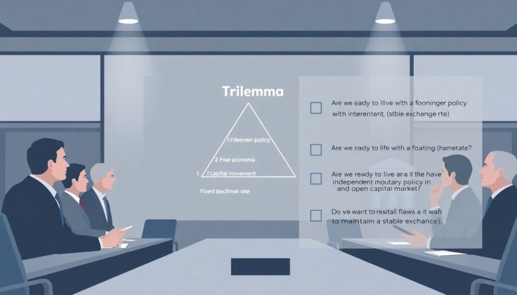 Что такое невозможность трилеммы в международной экономике. - иллюстрация