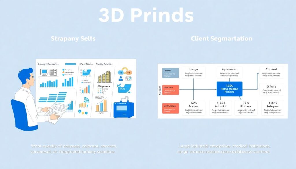 Инвестиции в акции компаний, занимающихся 3D-печатью. - иллюстрация