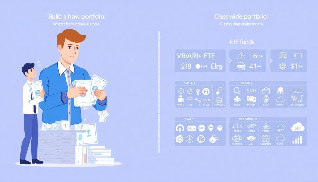 Инвестиции в акции компаний, занимающихся виртуальной и дополненной реальностью. - иллюстрация