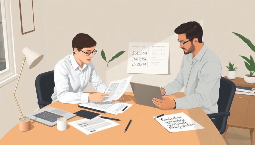 Налоги для каллиграфов. - иллюстрация